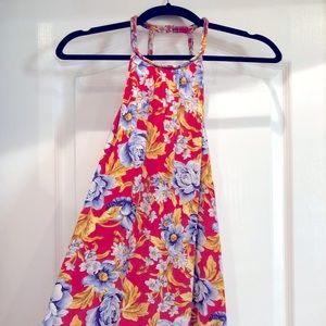 Floral Tropical A&E Dress Medium